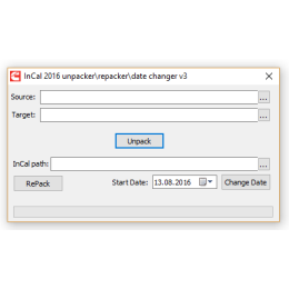 Cummins InCal Unpacker - Repacker - Date Changer 2016 v3