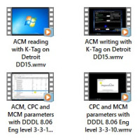 Detroit DD15 Delete Video Manuals