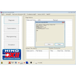 Hino DX2 v1.1.19.9 Software + Keygen