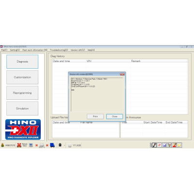 Hino DX2 v1.1.20.1 Software + Keygen